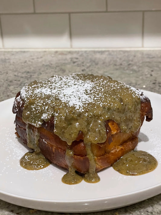 Recipe: Hong Kong Style French Toast with Pistachio Condensed Milk