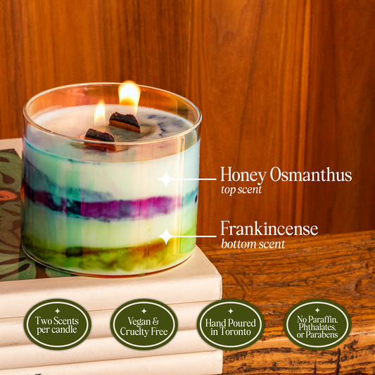 Honey Osmanthus & Frankincense — 12oz
