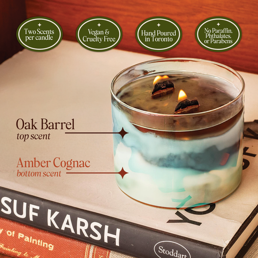 Oak Barrel & Amber Cognac — 12oz