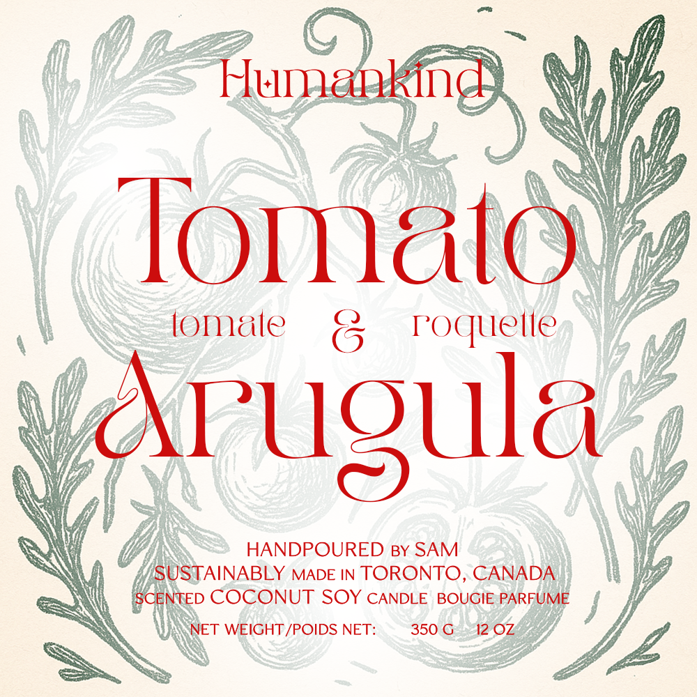 Tomato and Arugula Candle