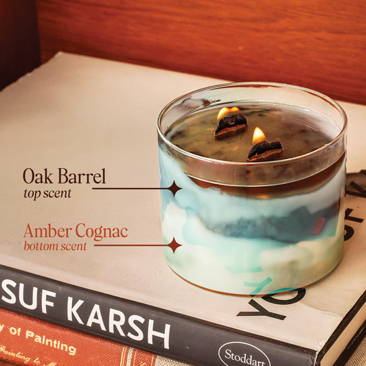 (PRE-ORDER) Oak Barrel + Amber Cognac